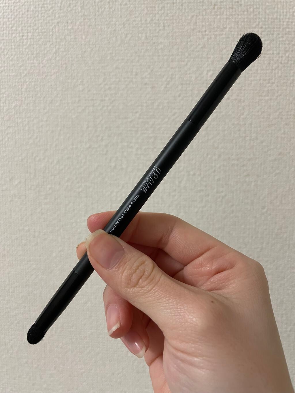 UR GLAM DUO EYESHADOW BRUSH A(デュオアイシャドウブラシA)/U R GLAM/メイクブラシを使ったクチコミ(3枚目)