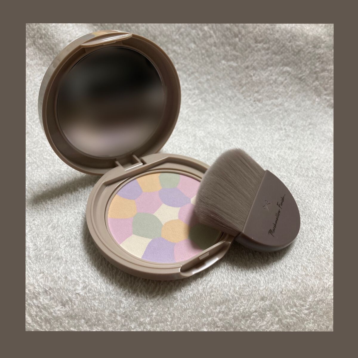 マシュマロフィニッシュパウダー　～Abloom～/キャンメイク/プレストパウダーを使ったクチコミ（1枚目）