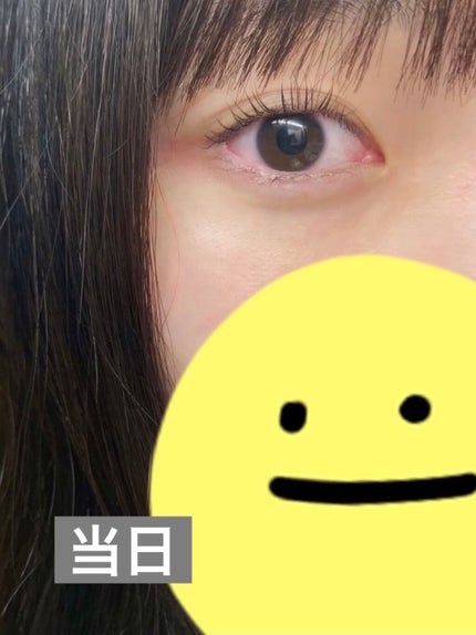 EYE2IN 低刺激 セルフプロ用 まつげパーマ 3種 セット/Qoo10/その他キットセットを使ったクチコミ(2枚目)