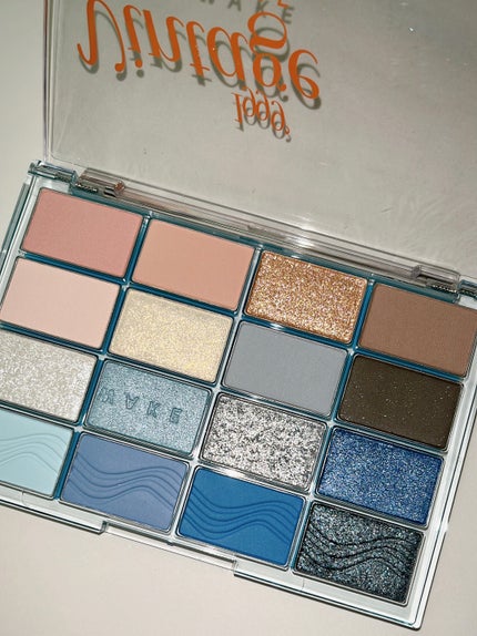 ソフトブラーリングアイパレット/wakemake/アイシャドウパレットを使ったクチコミ(1枚目)