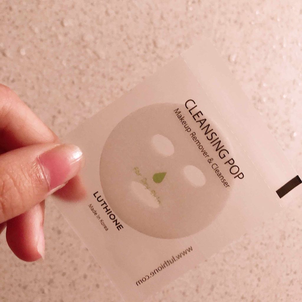 クレンジングポップ乾燥肌/ルチオン/クレンジングクリームを使ったクチコミ(2枚目)