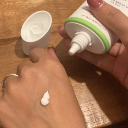 グリーンマイルドアップサンプラス/Dr.G/日焼け止めクリームを使ったクチコミ(3枚目)