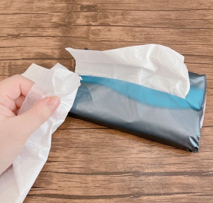 よそいき保湿ティシュ/ネピア/ティッシュを使ったクチコミ(4枚目)