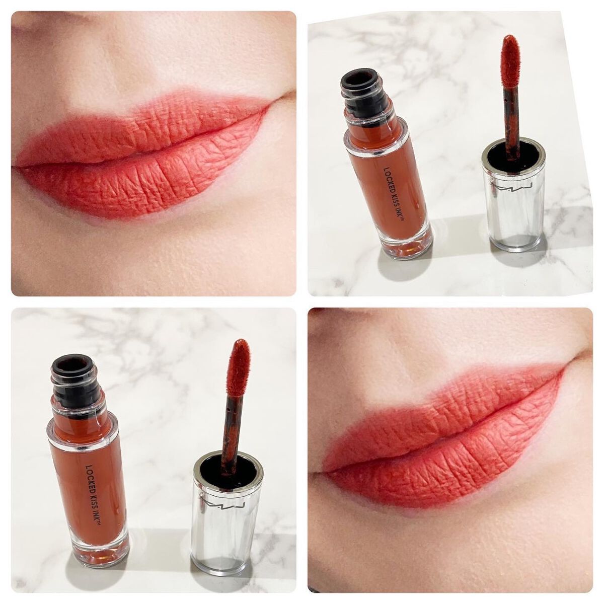 cosme____e on LIPS 「M·A·Cロックドキスインクリップカラー(ブレイズン)税込¥5..」(4枚目)