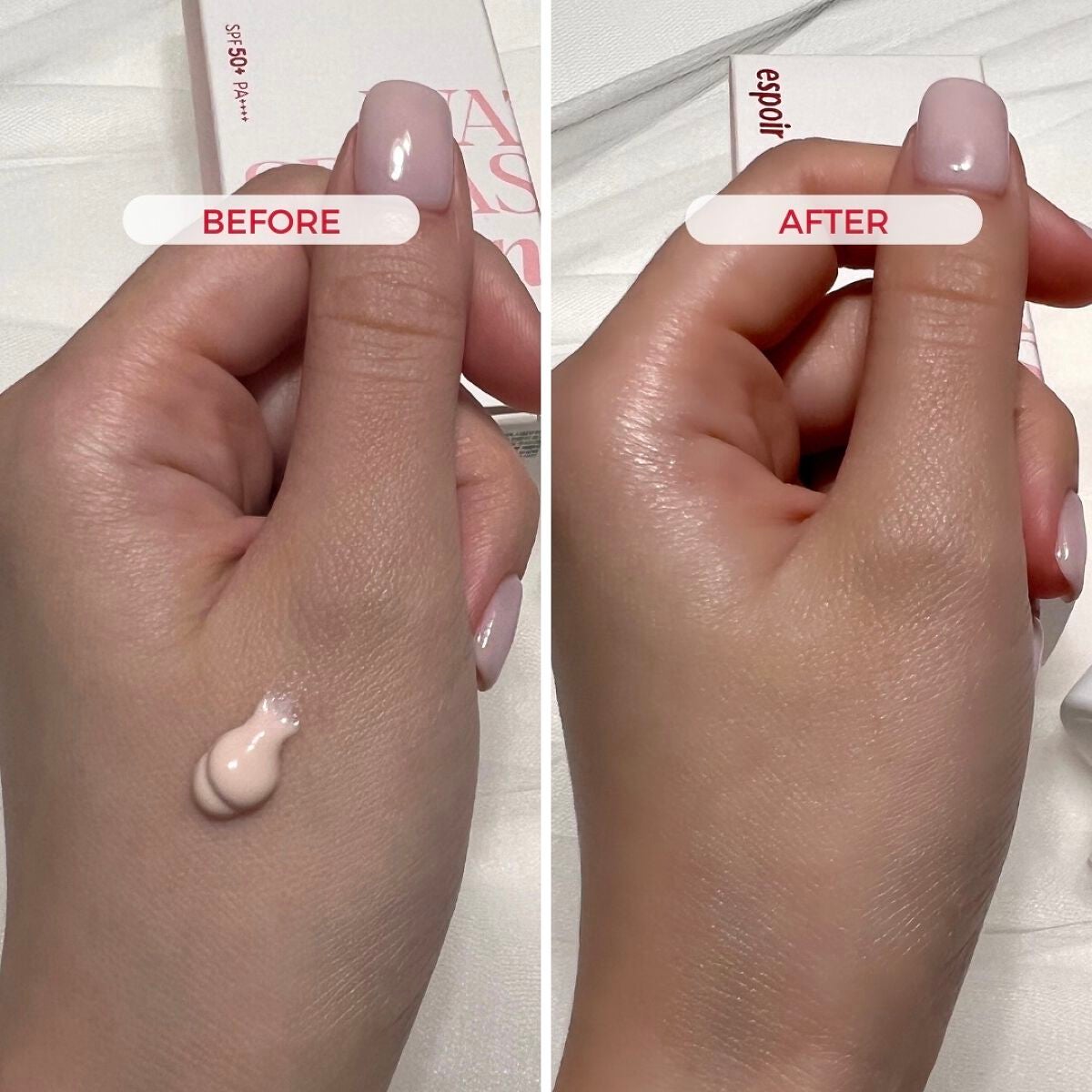 ウォータースプラッシュサンクリーム セラミド/espoir/日焼け止めクリームを使ったクチコミ(3枚目)