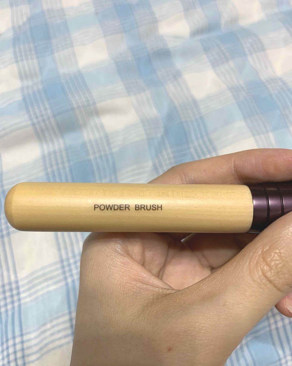 マスター パウダー ブラシ/innisfree/メイクブラシを使ったクチコミ(3枚目)