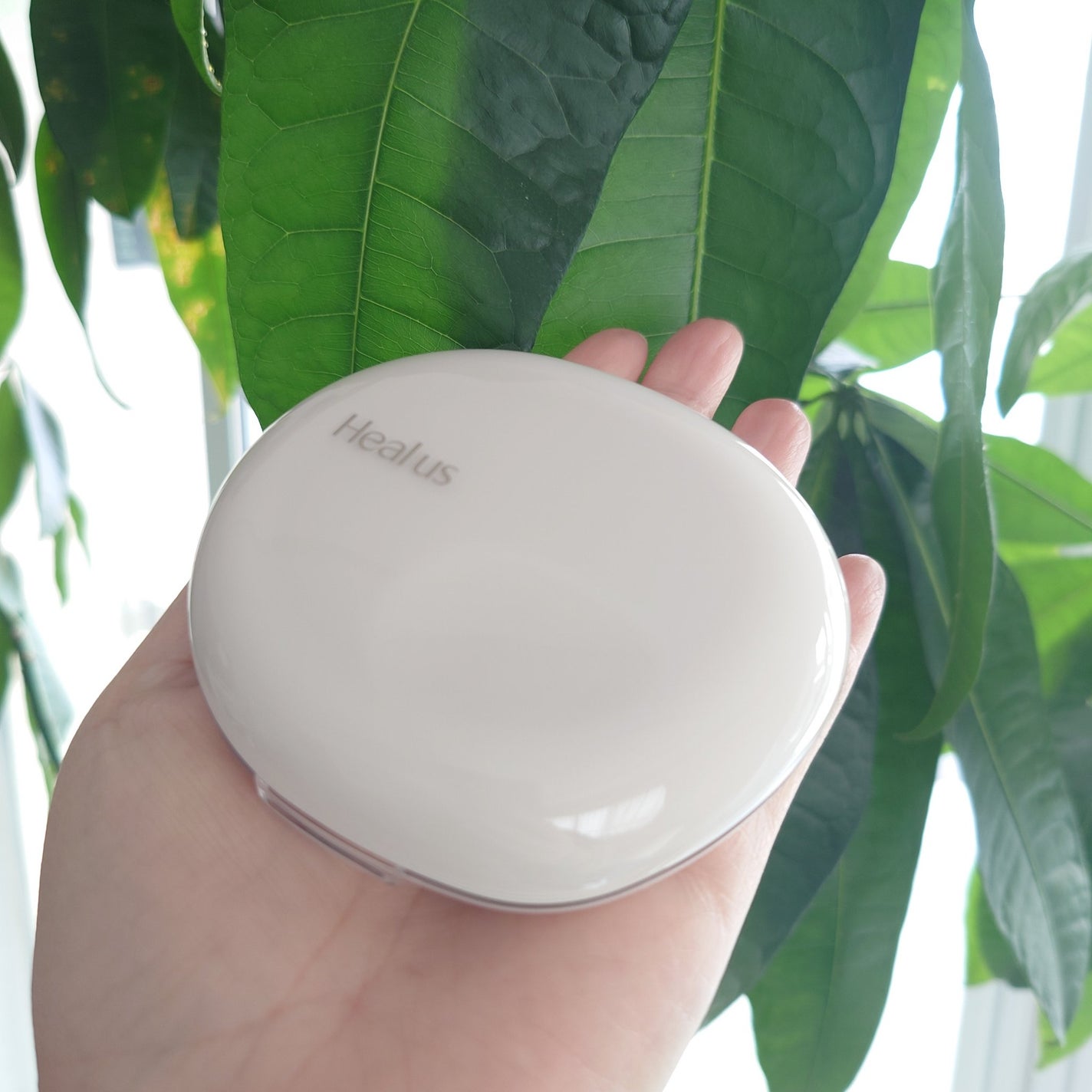 ブリージンググロークッション/Healus/クッションファンデーションを使ったクチコミ(5枚目)