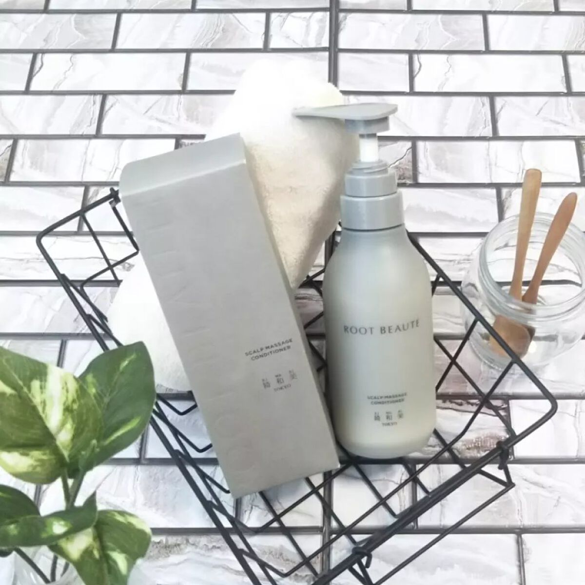ROOT BEAUTÉ スカルプマッサージシャンプー/コンディショナー/綺和美/市販シャンプーを使ったクチコミ(2枚目)