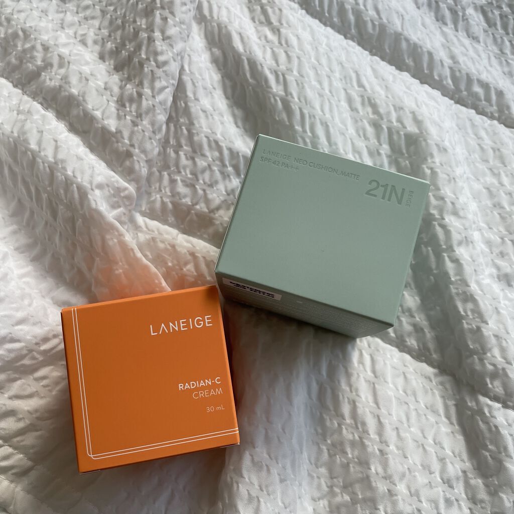 ラディアンーCクリーム/LANEIGE/フェイスクリームを使ったクチコミ（2枚目）