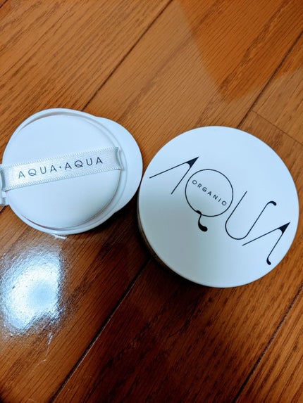 オーガニッククッションコンパクト/アクア・アクア/クッションファンデーションを使ったクチコミ(2枚目)