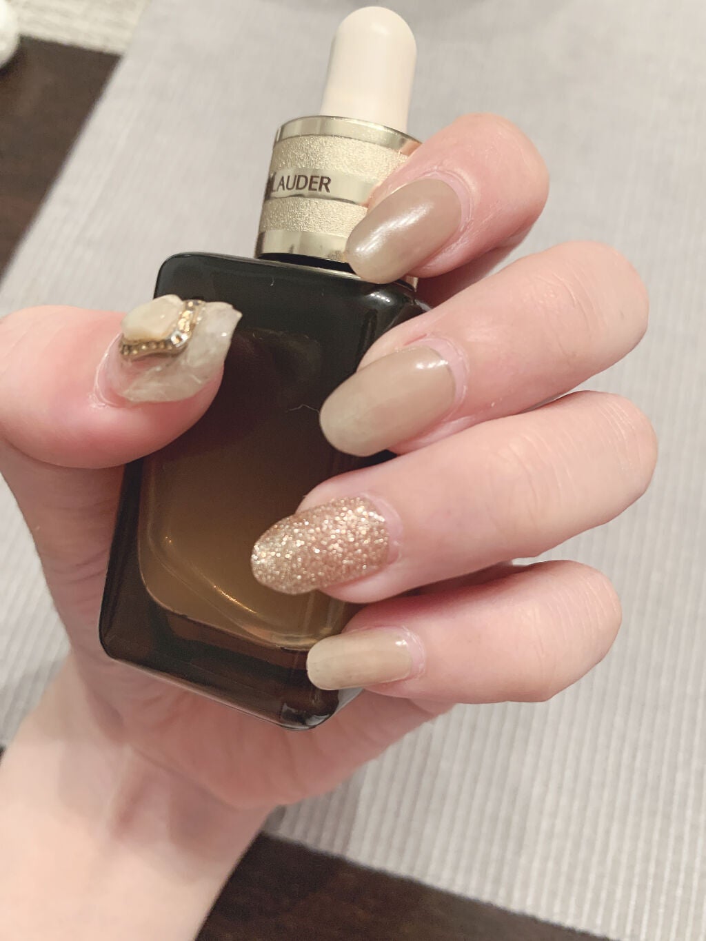 セミキュアジェルネイル(ハンド)/ohora/ネイルシールを使ったクチコミ(4枚目)