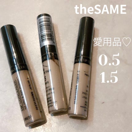 カバーパーフェクション チップコンシーラー/the SAEM/リキッドコンシーラーを使ったクチコミ(6枚目)