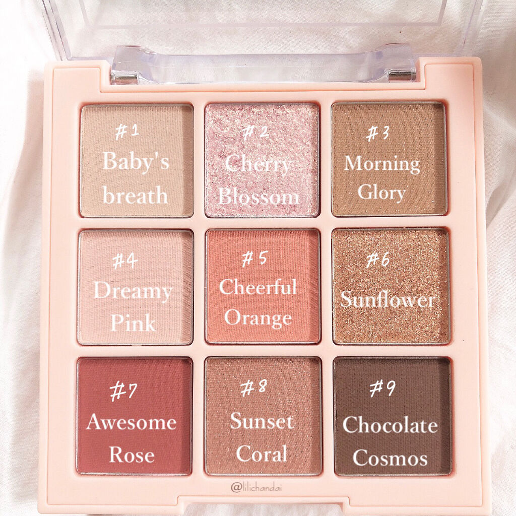 ワンピックアイシャドウパレット/APLIN/アイシャドウパレットを使ったクチコミ（3枚目）