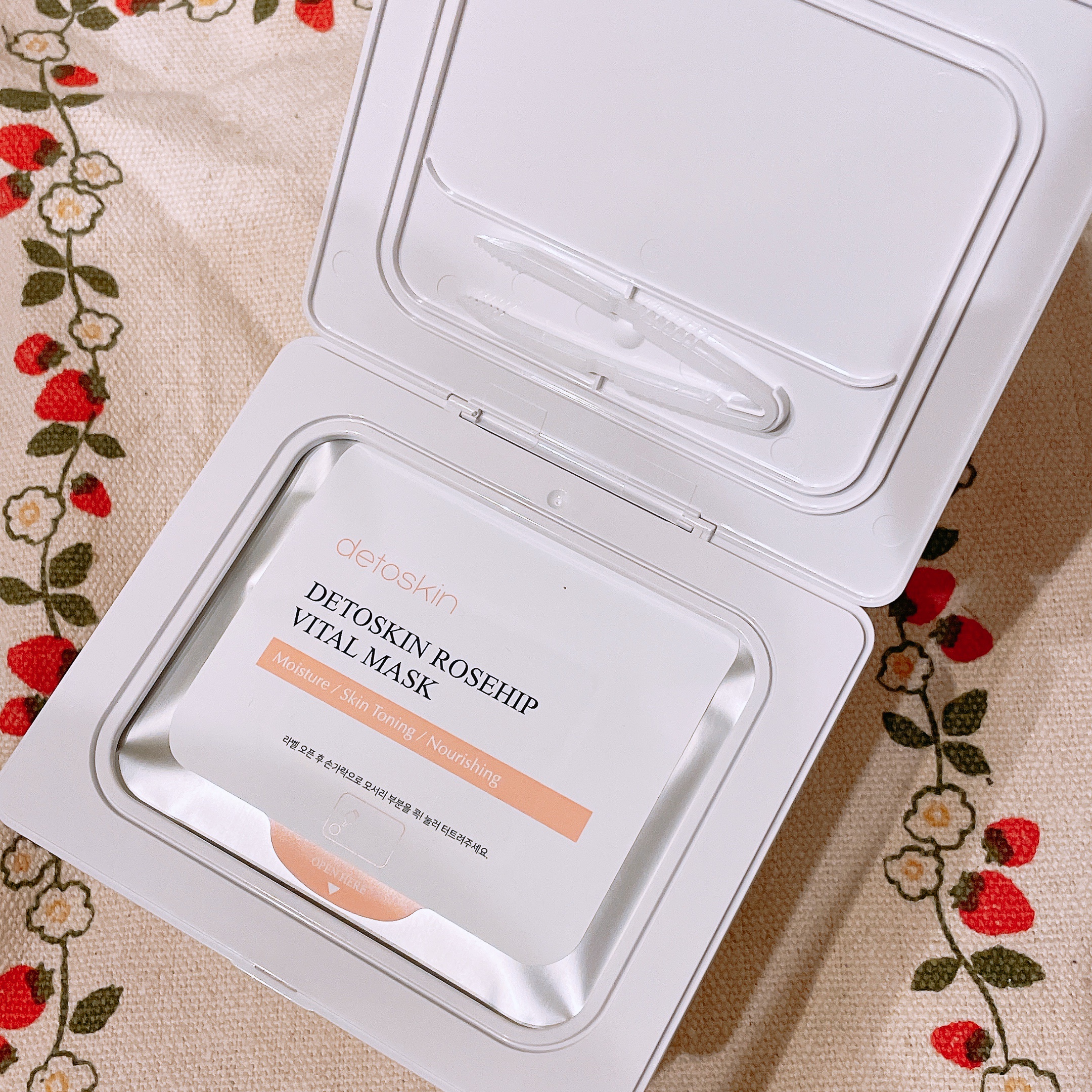 シラカバチリングマスク/DETOSKIN/シートマスク・パックを使ったクチコミ（2枚目）