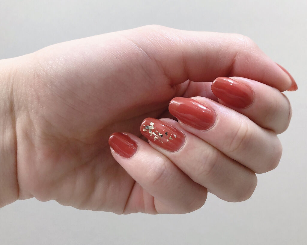 グロッシーコート/スキューズミー/オールインワンネイルを使ったクチコミ（2枚目）