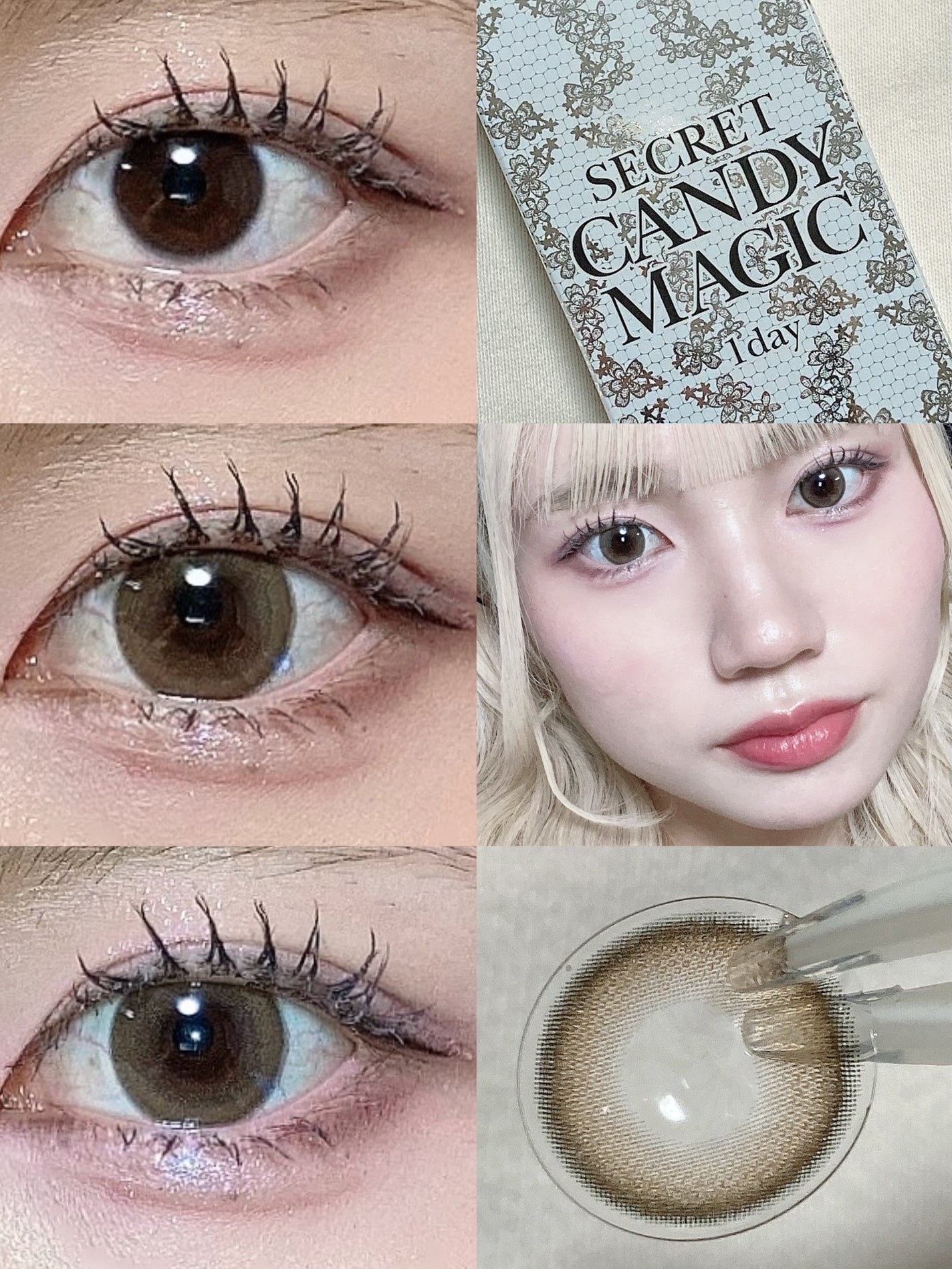 candymagic1day(キャンディーマジックワンデー)/candy magic/ワンデー(1DAY)カラコンを使ったクチコミ(4枚目)