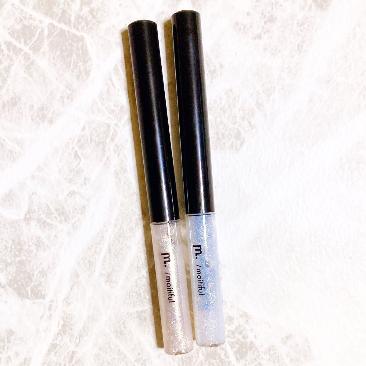 グリッターライナー(MFL リキッドアイシャドウ)/moitiful/グリッターを使ったクチコミ（3枚目）