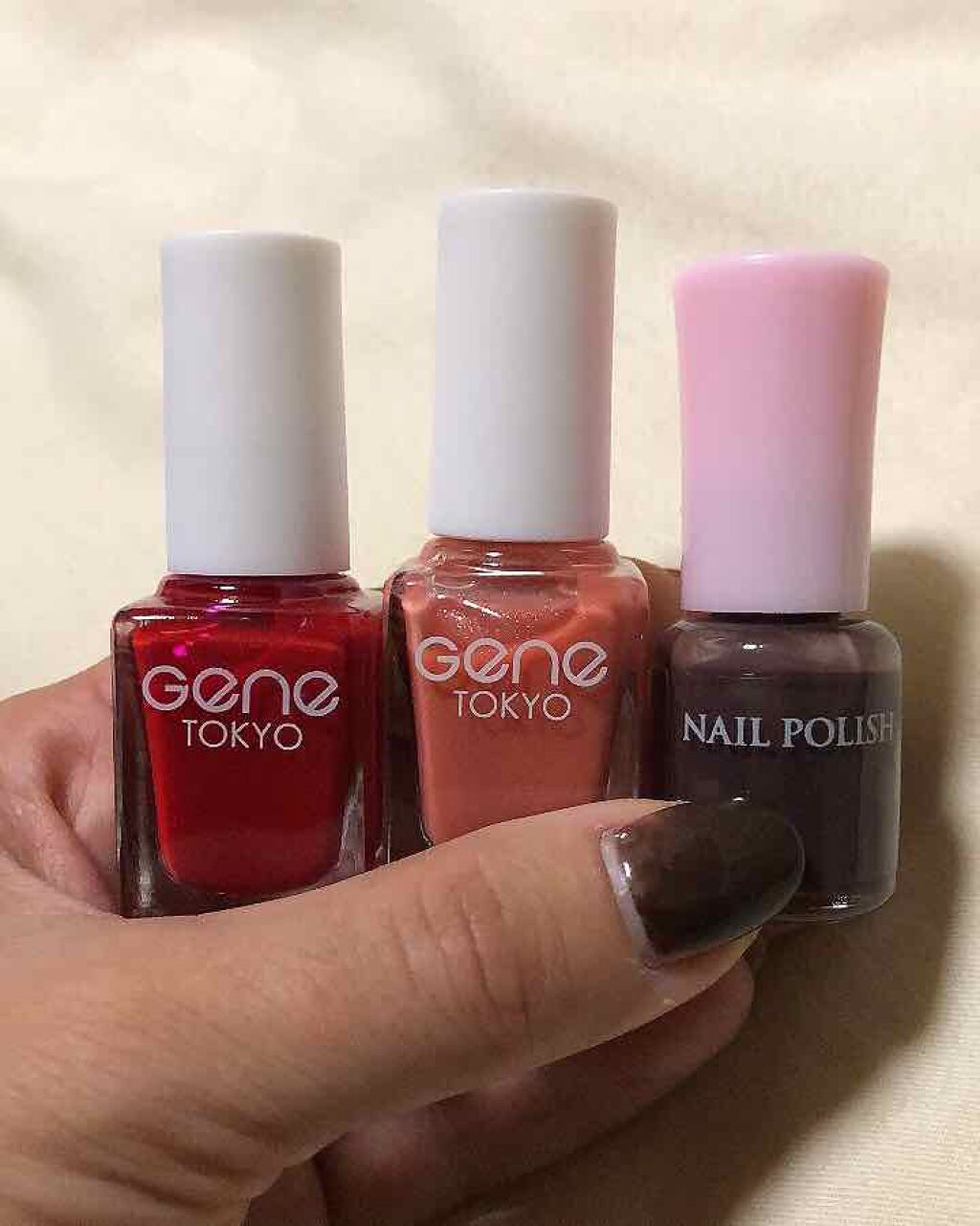 日本製ネイルポリッシュＤ/DAISO/マニキュアを使ったクチコミ（2枚目）