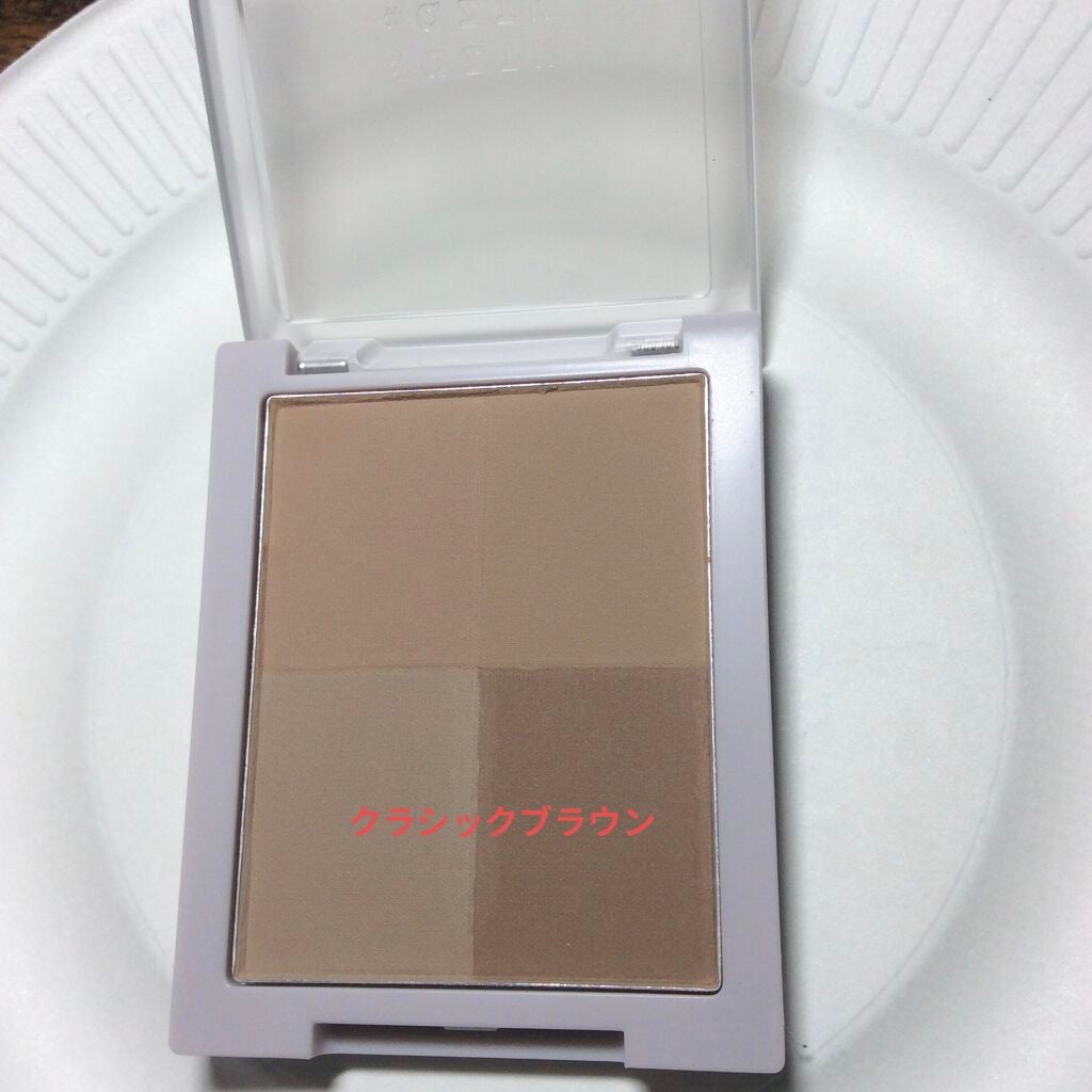 4色シェーディングパレット/aZTK/シェーディングを使ったクチコミ(4枚目)