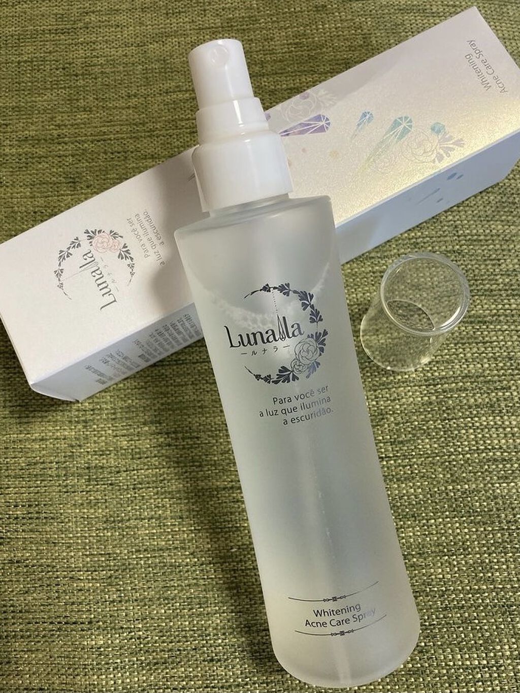 ホワイトニングアクネケアスプレー/ルナラ/ミスト状化粧水を使ったクチコミ（1枚目）
