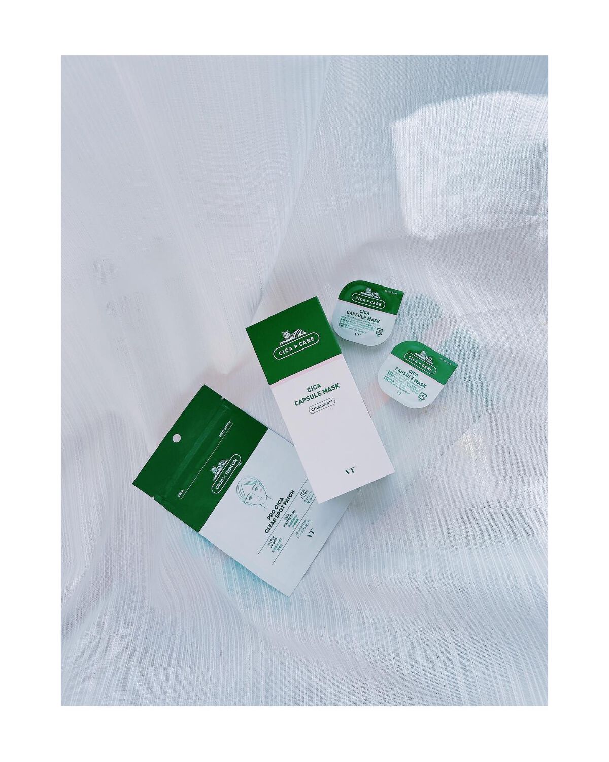 CICA カプセルマスク/VT/洗い流すパック・マスクを使ったクチコミ（1枚目）