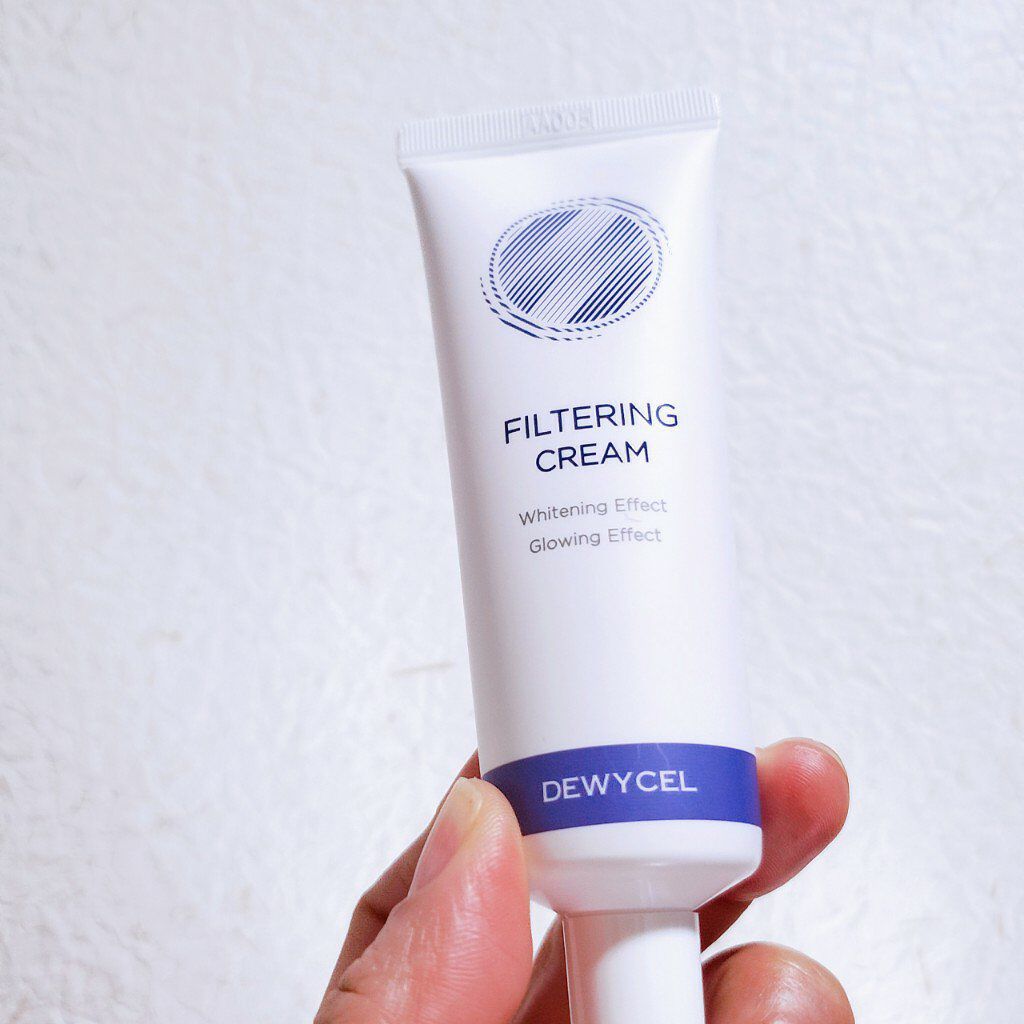 フィルタリングクリーム/DEWYCEL/日焼け止めクリームを使ったクチコミ(1枚目)