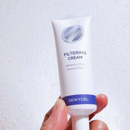 フィルタリングクリーム/DEWYCEL/日焼け止めクリームを使ったクチコミ(1枚目)