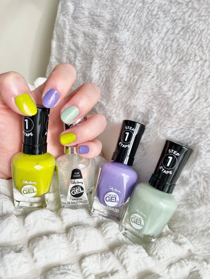 ジェルフィニッシュトップコート/サリーハンセン/ジェルネイルを使ったクチコミ(1枚目)