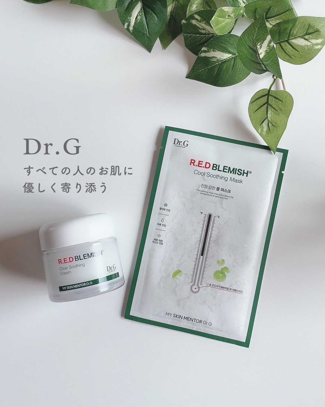 レッドブレミッシュ クールスージングマスク/Dr.G/シートマスク・パックを使ったクチコミ（1枚目）