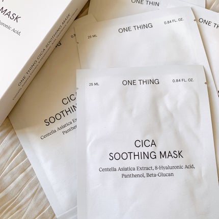 CICAスージングマスク/ONE THING/シートマスク・パックを使ったクチコミ(1枚目)