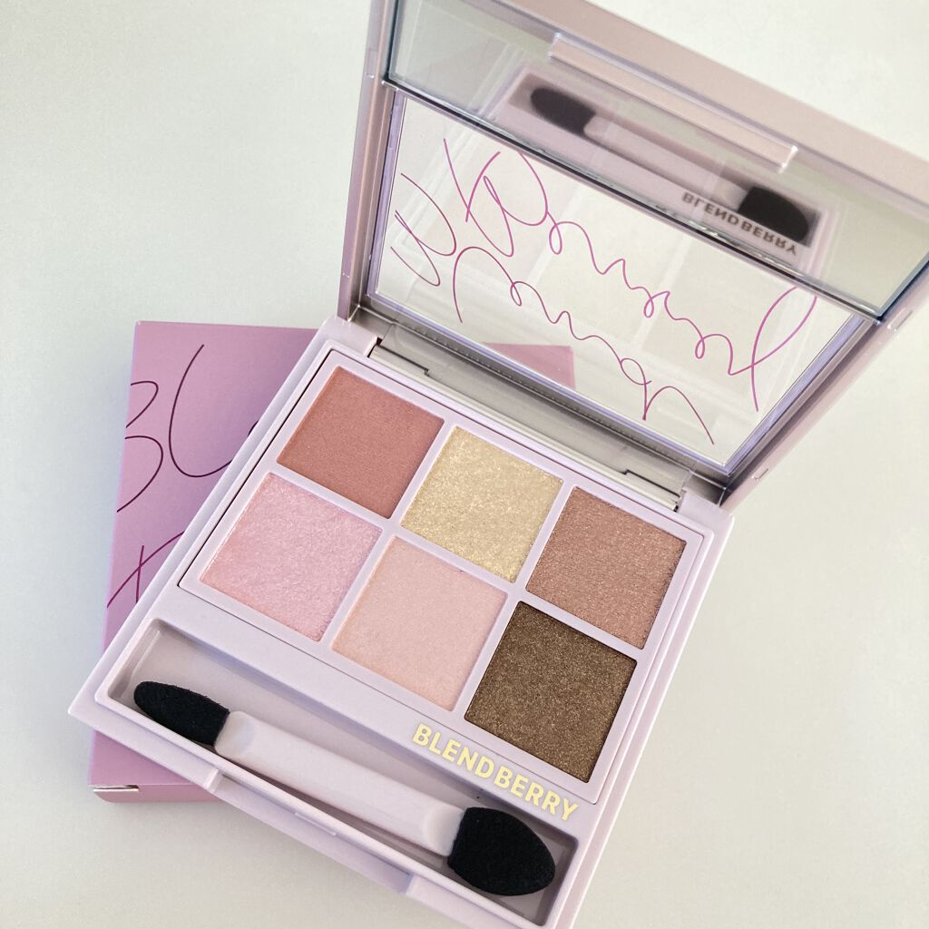 オーラクリエイション/BLEND BERRY/アイシャドウパレットを使ったクチコミ（3枚目）