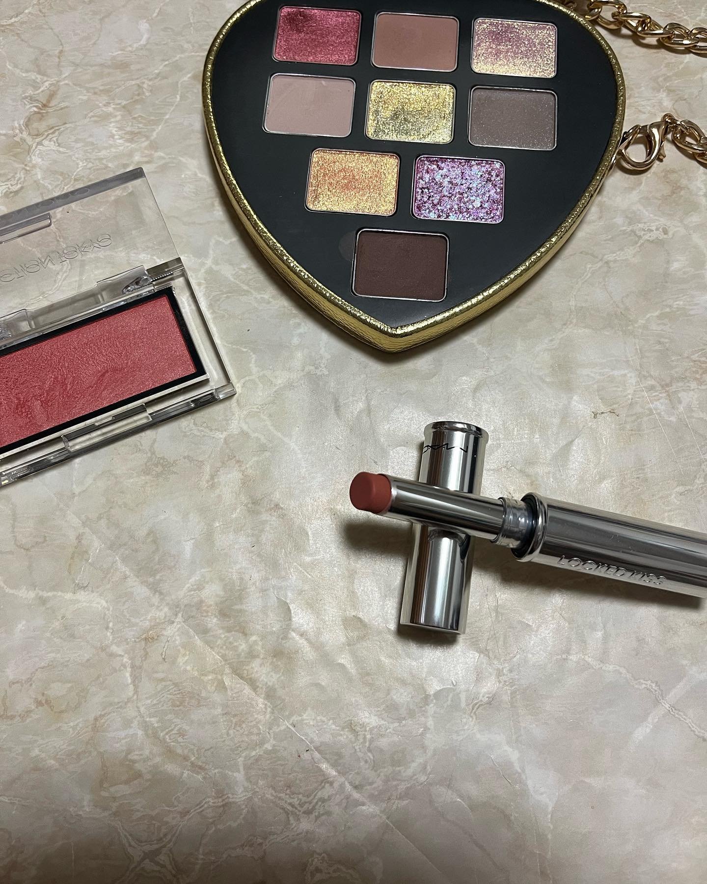 アディクション ザ ブラッシュ パール 002P Hazy Sunset/ADDICTION/パウダーチークを使ったクチコミ（1枚目）