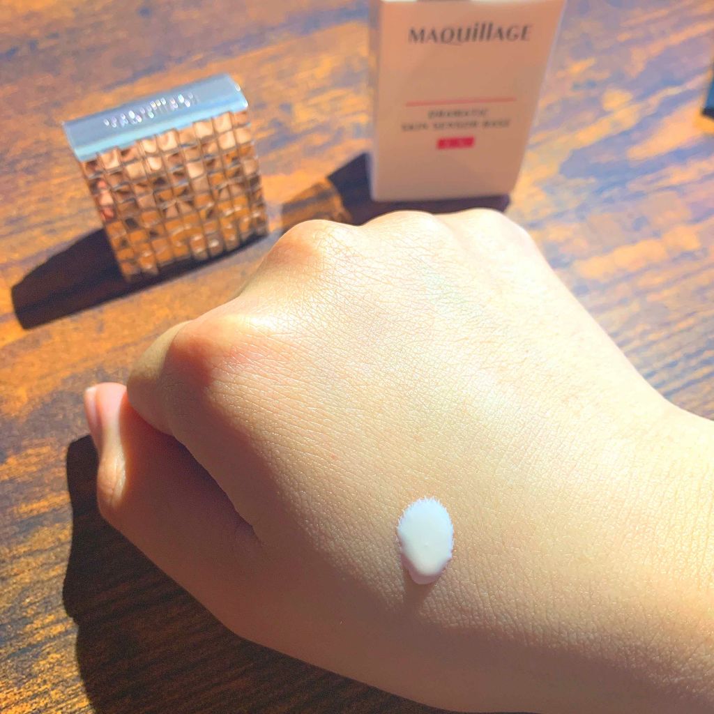 ドラマティックスキンセンサーベース EX/マキアージュ/化粧下地を使ったクチコミ（2枚目）