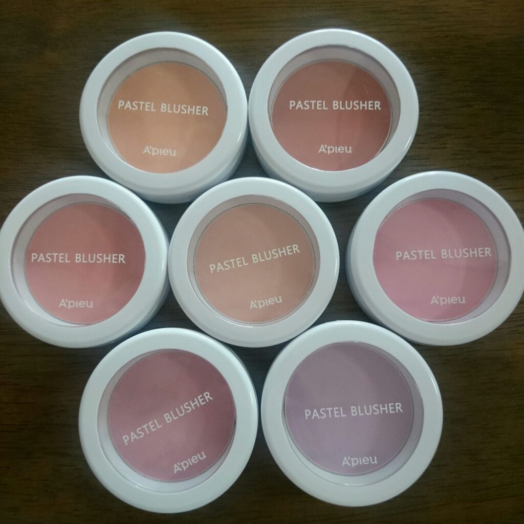 アピュー パステルブラッシャー/A’pieu/パウダーチークを使ったクチコミ(1枚目)