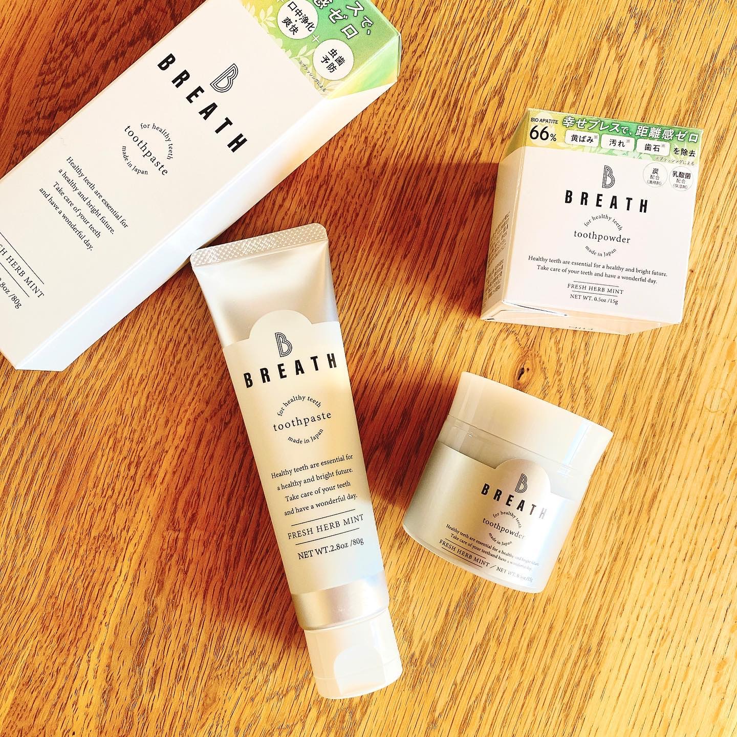 トゥースパウダー/B BREATH/歯磨き粉を使ったクチコミ（1枚目）