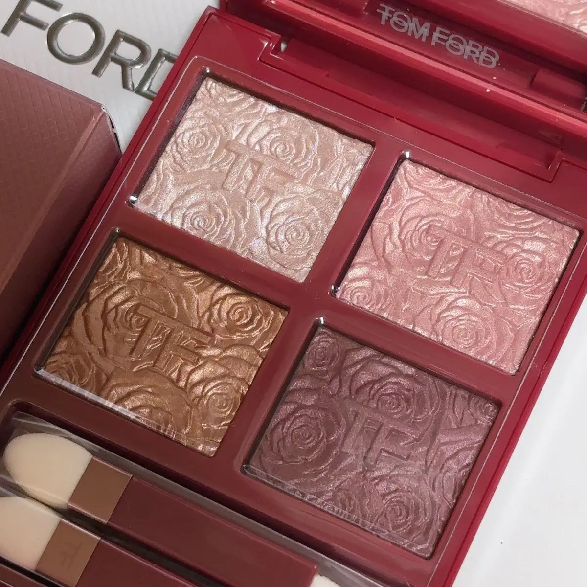 アイ カラー クォード/TOM FORD BEAUTY/アイシャドウパレットを使ったクチコミ（2枚目）