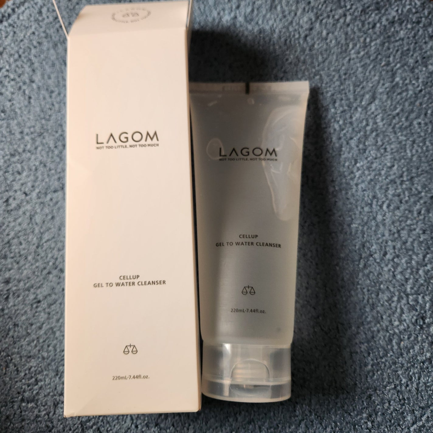 ラゴム ジェルトゥウォーター クレンザー(朝用洗顔)/LAGOM /その他洗顔料を使ったクチコミ(1枚目)