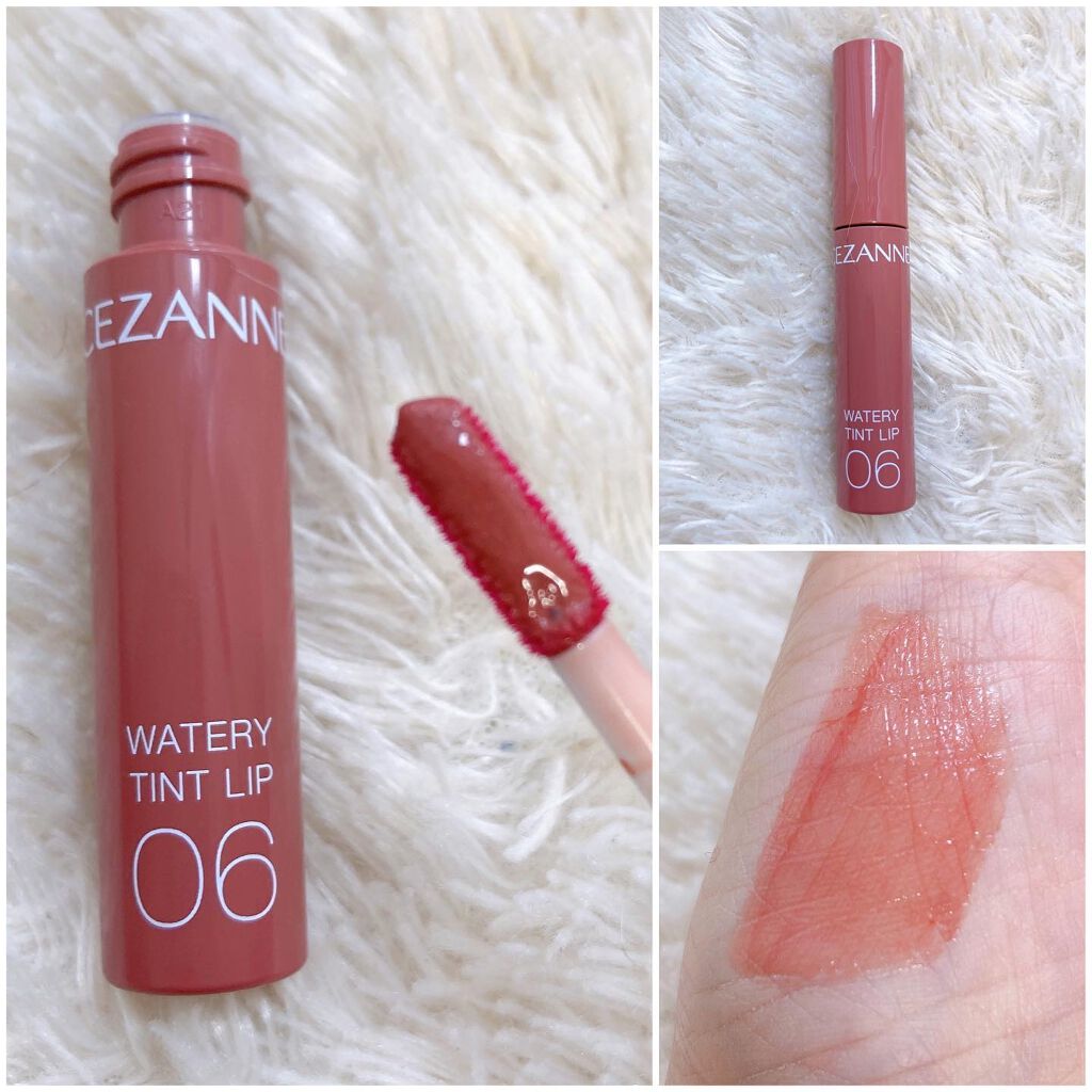 ウォータリーティントリップ/CEZANNE/リップティントを使ったクチコミ（2枚目）