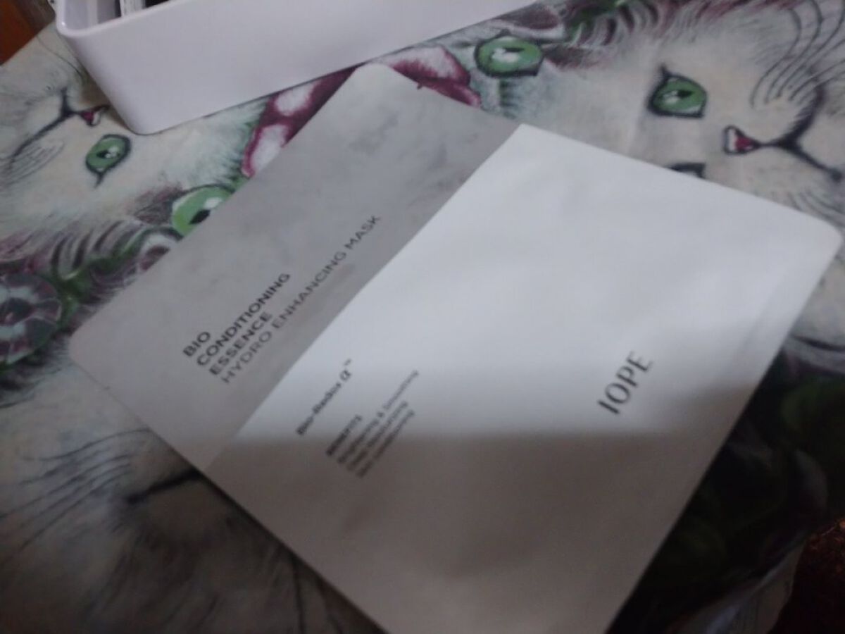バイオコンディショニングエッセンス　ハイドロエンハンシングマスク/IOPE/シートマスク・パックを使ったクチコミ（1枚目）