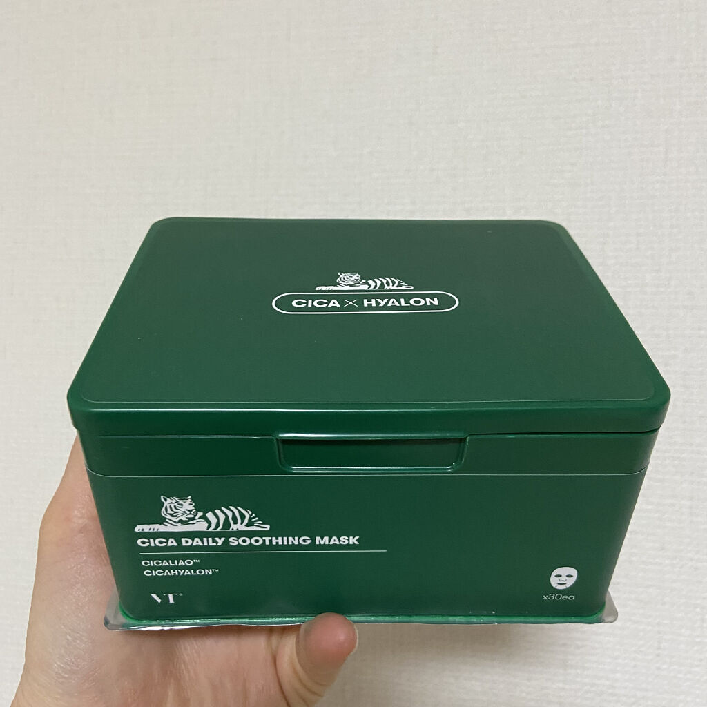 CICA デイリースージングマスク/VT/シートマスク・パックを使ったクチコミ（3枚目）