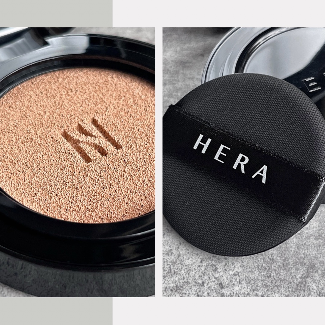 ブラック クッション ファンデーション/HERA/クッションファンデーションを使ったクチコミ（2枚目）