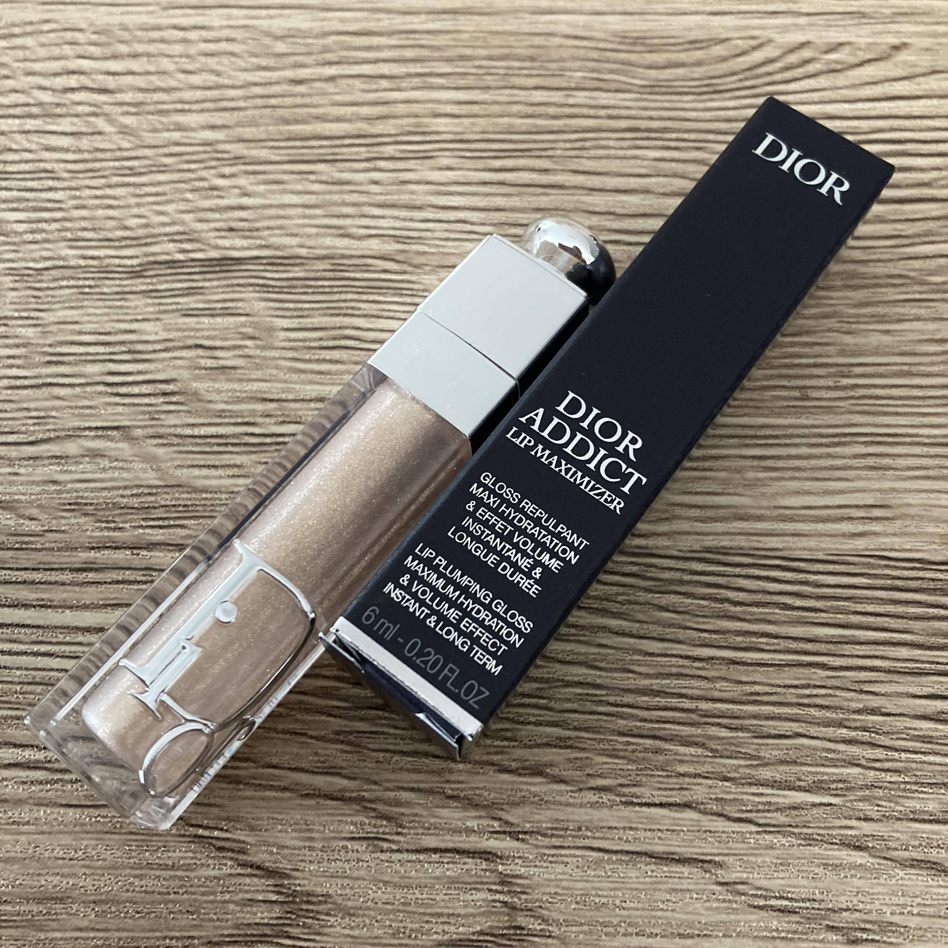 ディオール アディクト リップ マキシマイザー 069 シマー ゴールド/Dior/リップグロスを使ったクチコミ（2枚目）