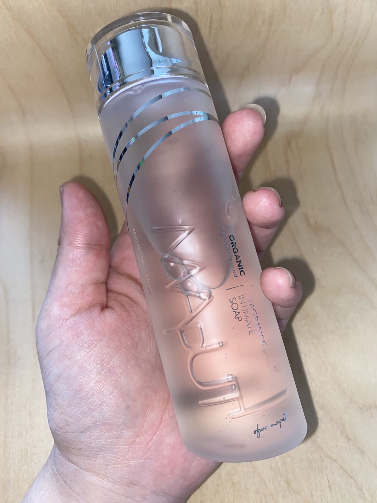 オーガニックフレグランスインティメイトソープ MAPUTI/MAPUTI/デリケートゾーンケアを使ったクチコミ（1枚目）