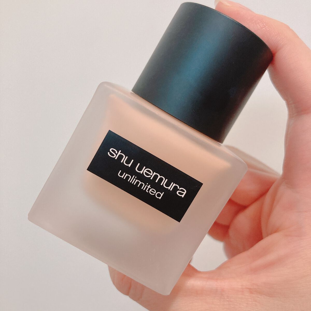 (旧)アンリミテッド ラスティング フルイド/shu uemura/リキッドファンデーションを使ったクチコミ(1枚目)