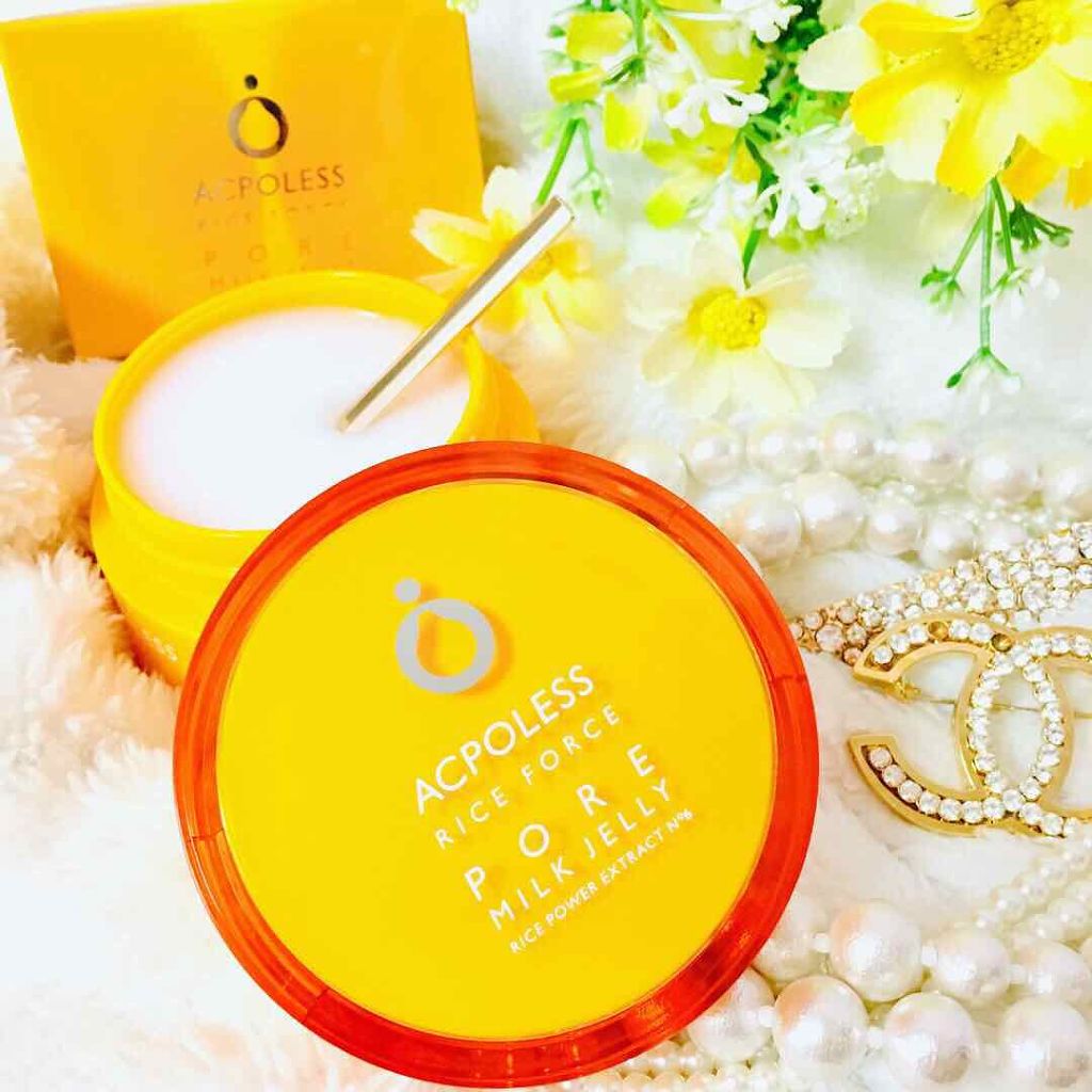 アクポレス ポアミルクジェリー/ライスフォース/美容液を使ったクチコミ(1枚目)