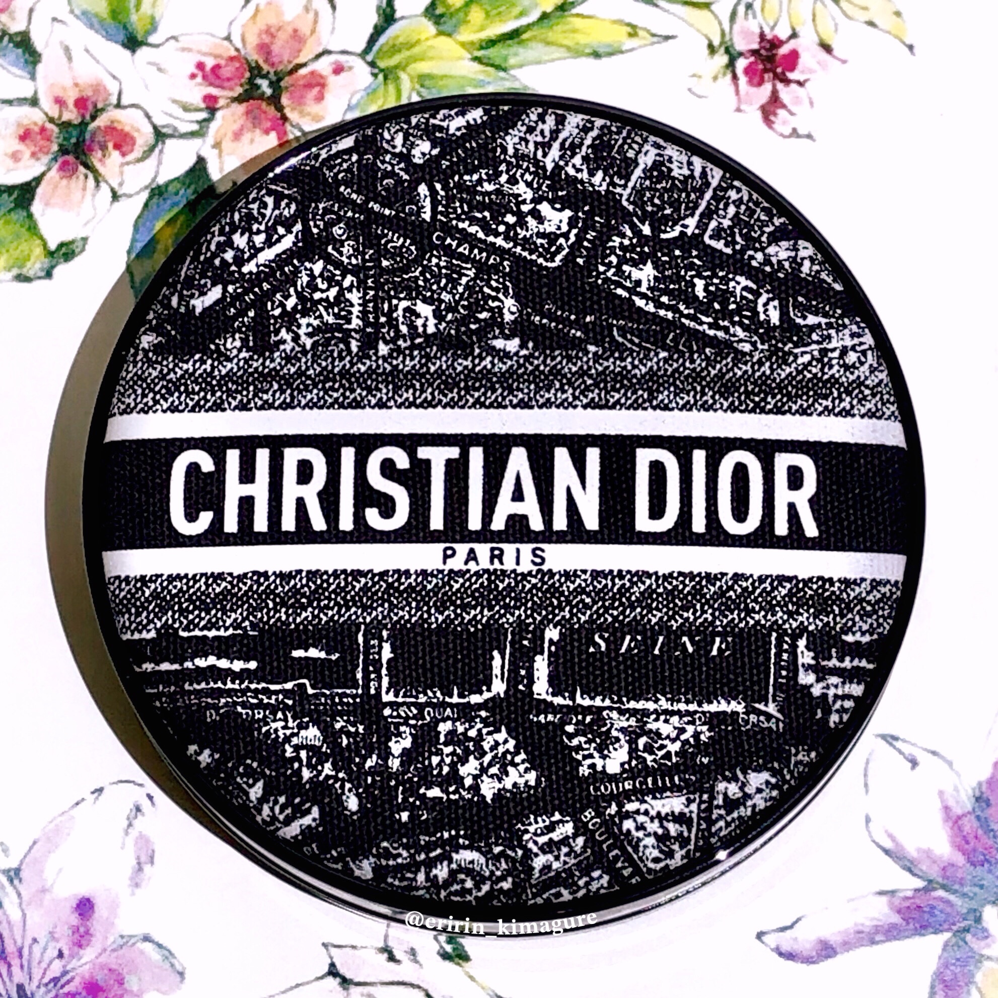 ディオールスキン フォーエヴァー  クッション ケース（プラン ドゥ パリ コレクション限定品）/Dior/その他化粧小物を使ったクチコミ（2枚目）