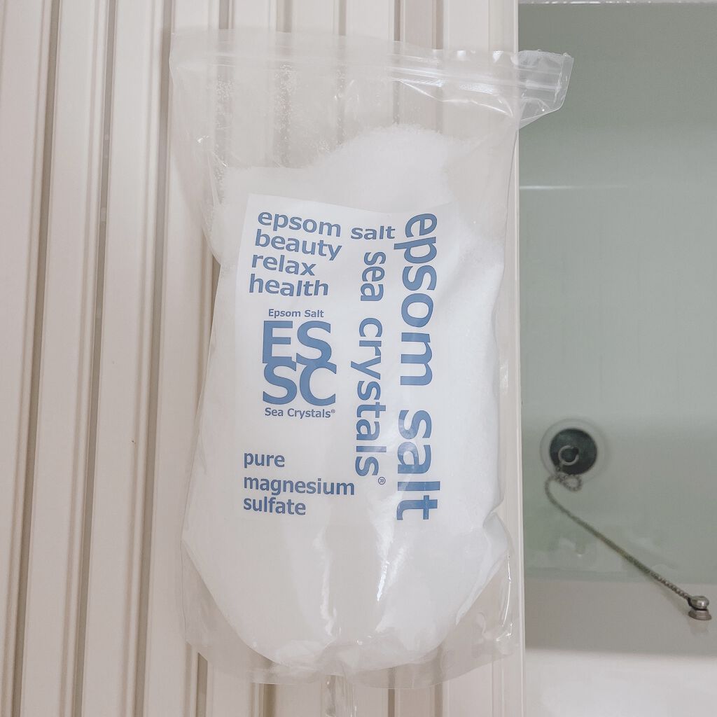 シークリスタルス エプソムソルト オリジナル/sea crystals/無機塩系入浴剤を使ったクチコミ（2枚目）