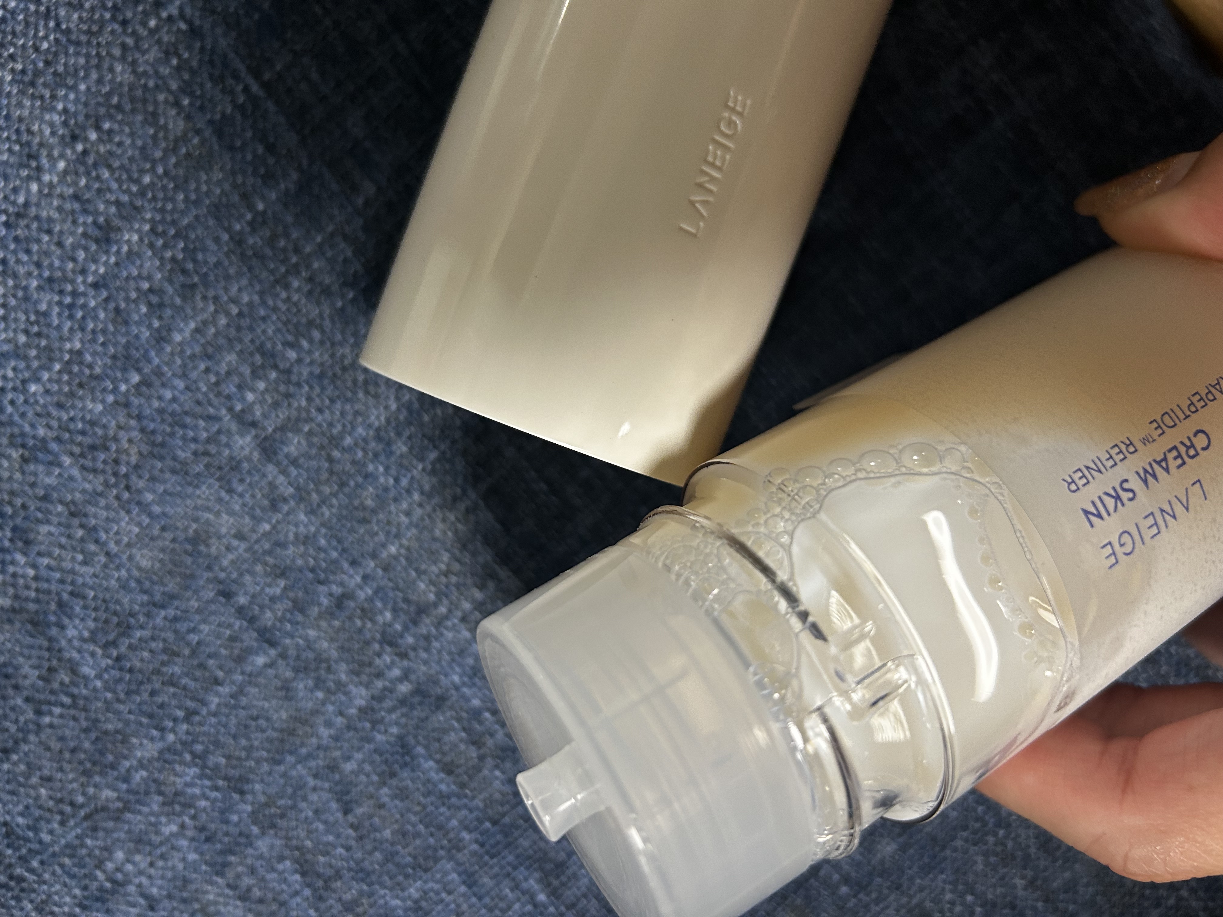 クリームスキン ローション/LANEIGE/化粧水を使ったクチコミ（2枚目）