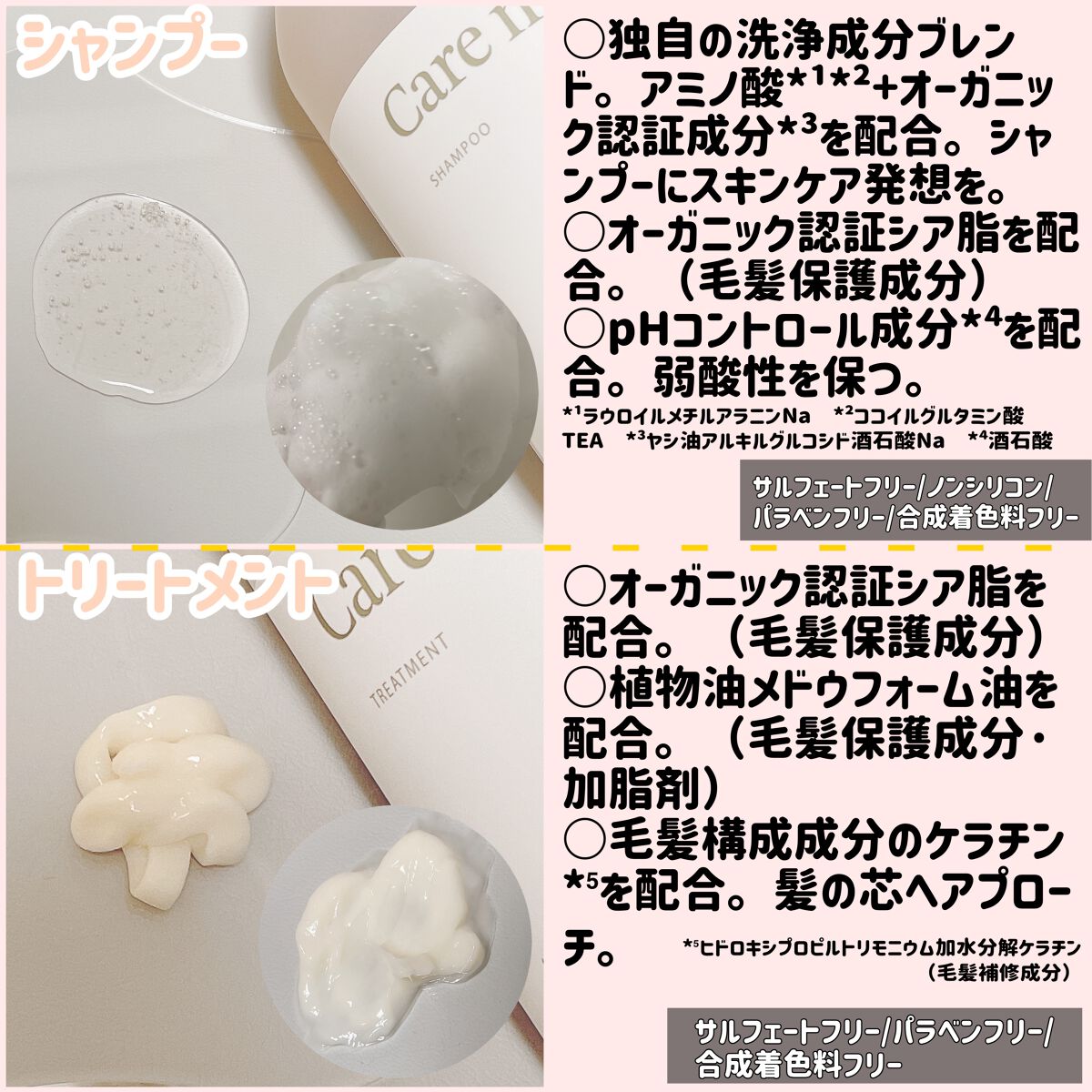 ケアミー シャンプー/トリートメント/Care me/市販シャンプーを使ったクチコミ（2枚目）