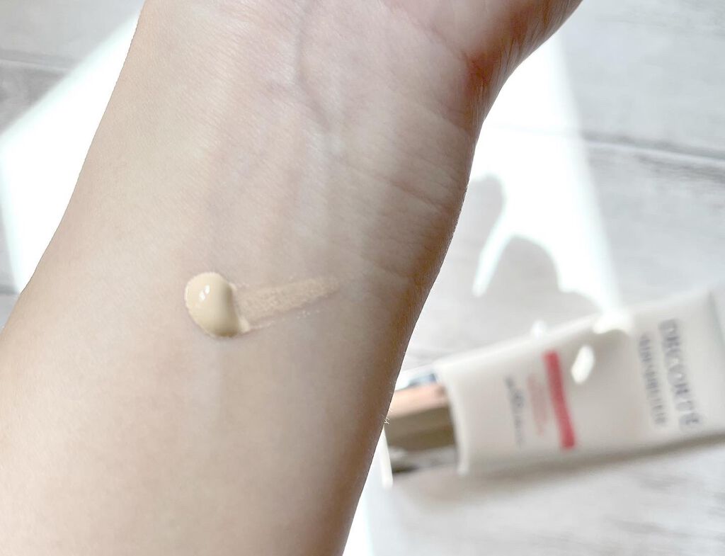 サンシェルター トーンアップCC/DECORTÉ/CCクリームを使ったクチコミ(3枚目)